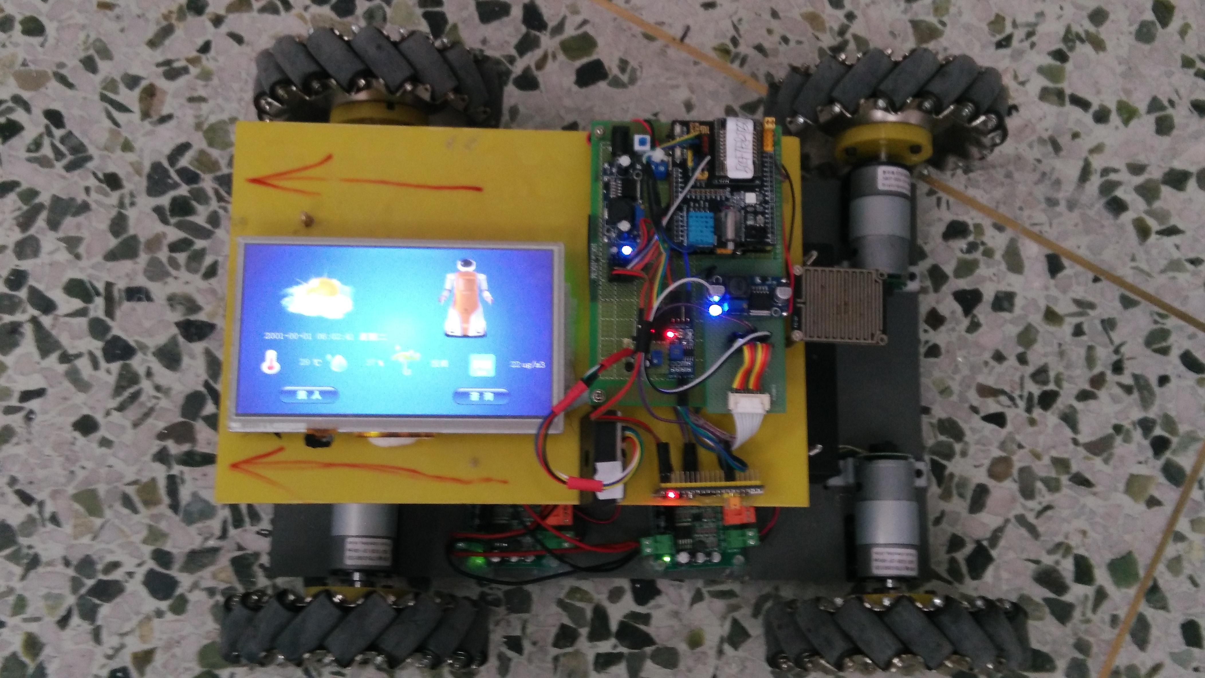 【STM32F405+Gokit】之智能楼宇服务机器人