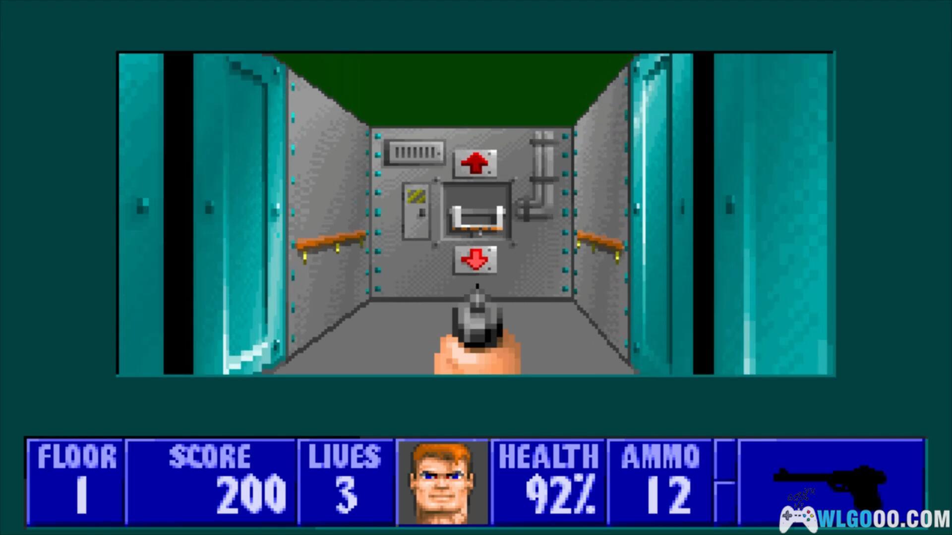《Wolfenstein 3D》风格 STCC4 二氧化碳（CO₂）检测装置