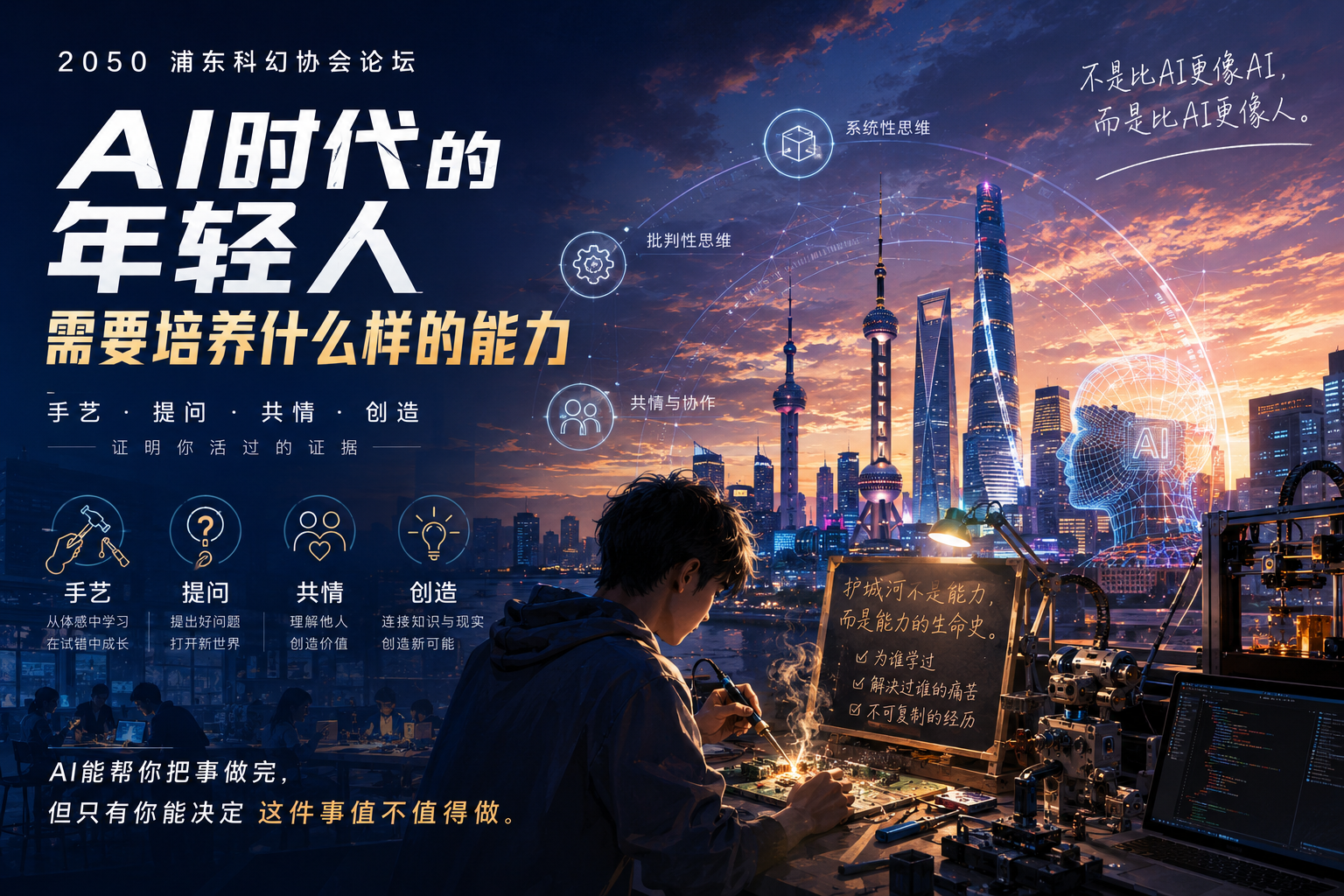 AI时代的年轻人需要培养什么样的能力