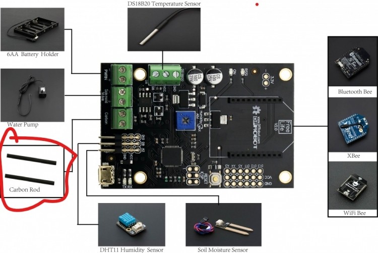 自动浇花套件 · 主板Carbon接口扩展i2c或spi连接OLED显示器_image_3.webp