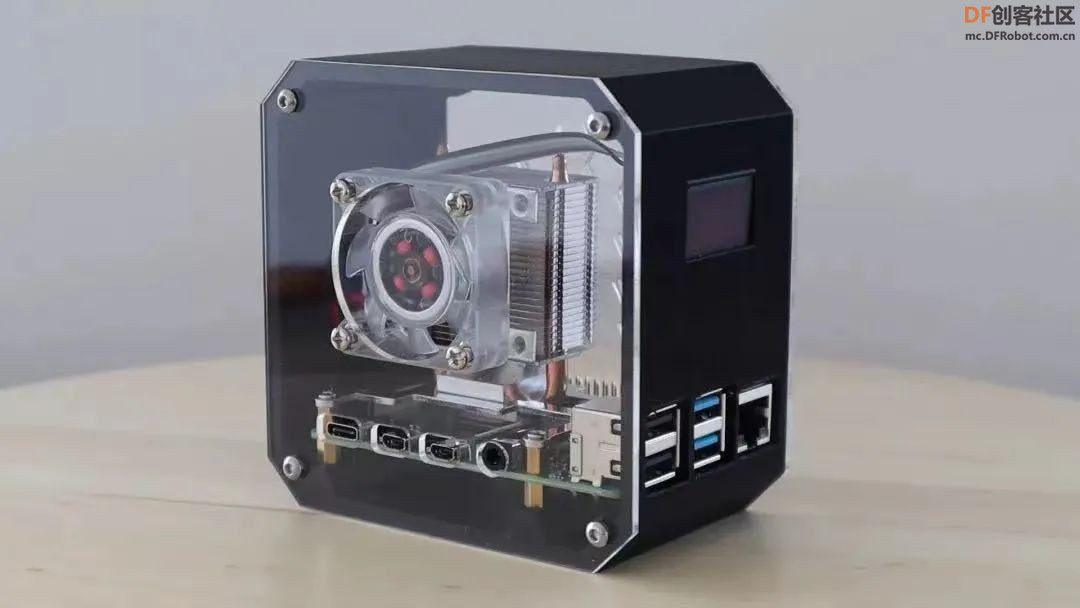黑客帝国代码雨机箱 · ESP8266创意改装_image_3.webp