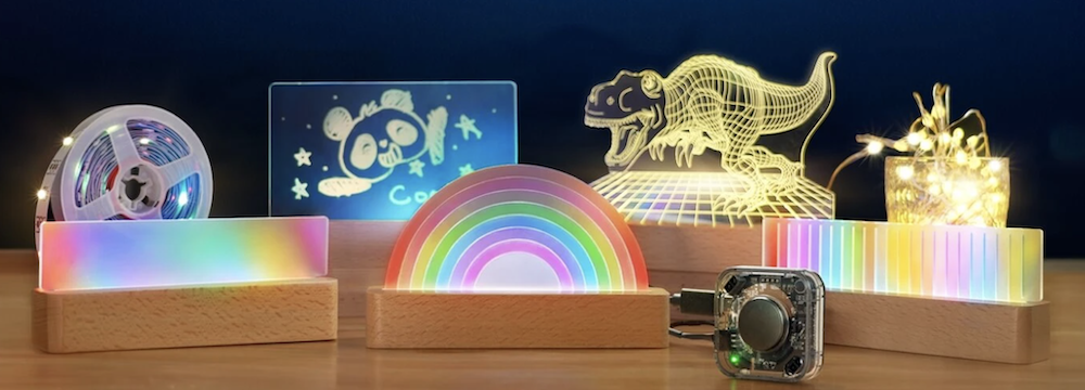 MicroBlocks 编程案例: 使用 micro:bit 接管 xlight