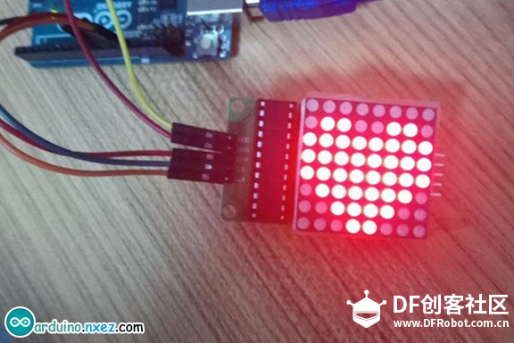 Arduino + 点阵模块 DIY 跳动的心 · STEM教育_image_3.webp