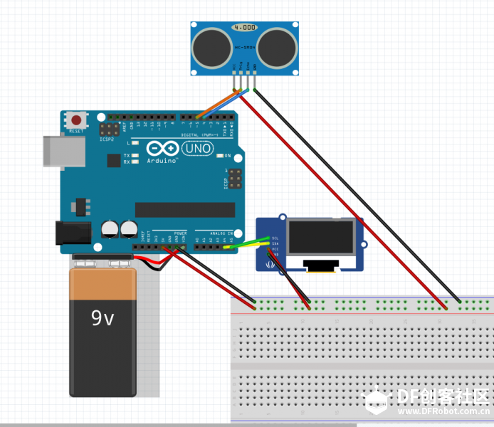 STEM教育 · 简易SR-04超声波测量长度LCD1602显示_image_3.webp